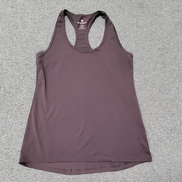 90 Degree By Reflex Tops - Black Racer-Back Active Wear Top
